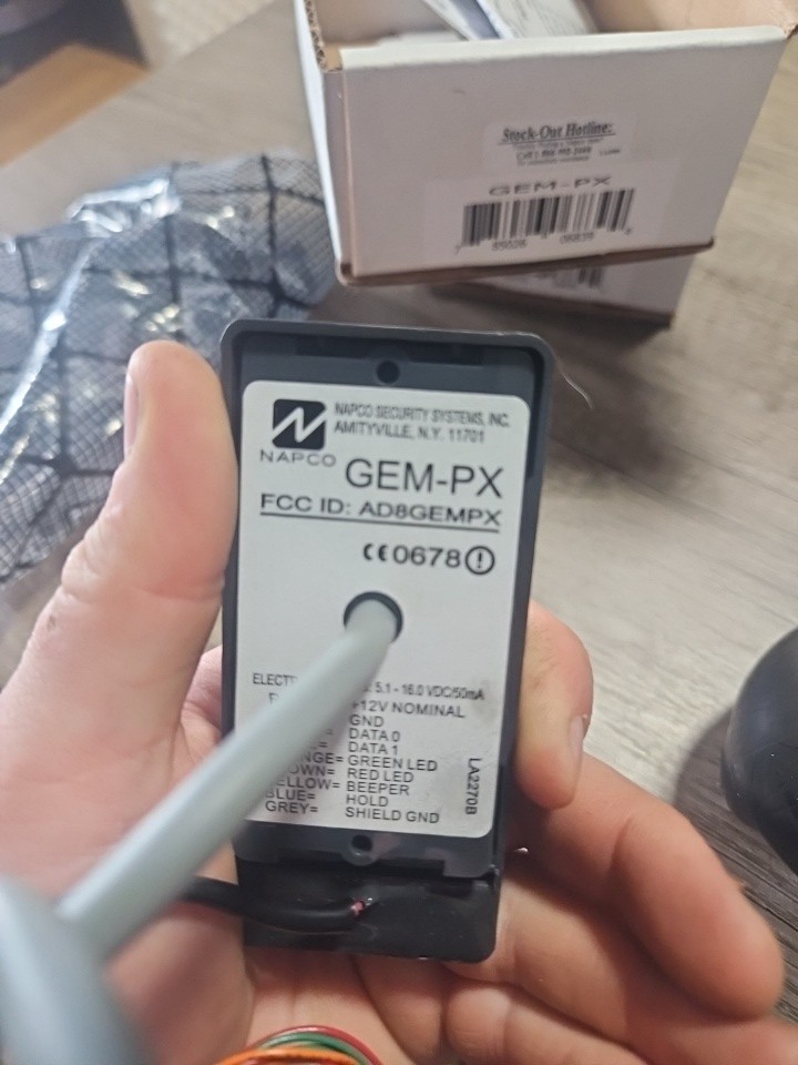 GEM-PX NAPCO Proximity Reader New In Box
