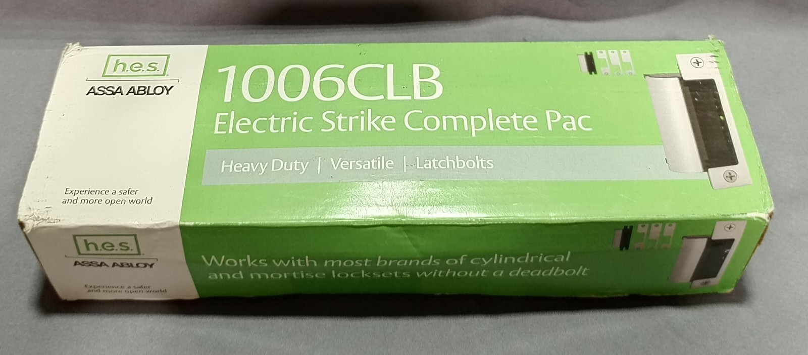 H. E. S. Assa Abloy  1006CLB Electric Strike Complete Pac