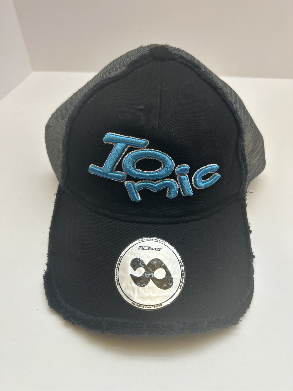 NEW IOMIC Golf Baseball Cap Black Adjustable Hat New/Authentic