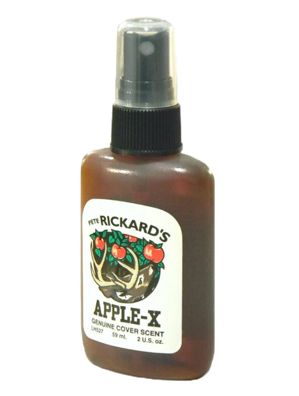 PETE RICKARD - APPLE X HUNTING COVER SCENT ATTRACTANT - LH527 - 2 OZ SPRAY