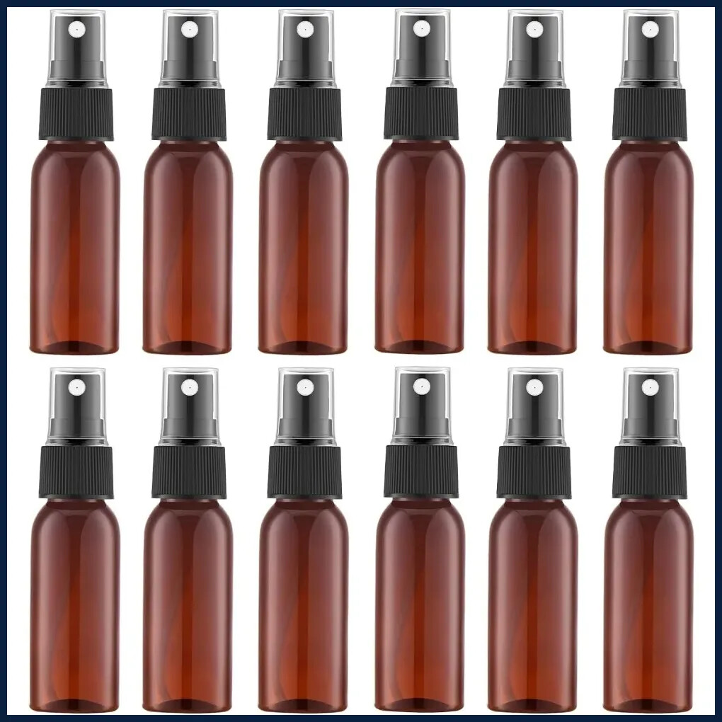 New 20pcs 20ML 30ML 50ML 60ML 100ML Fine Mist Spray Refillable Alcohol Bottle