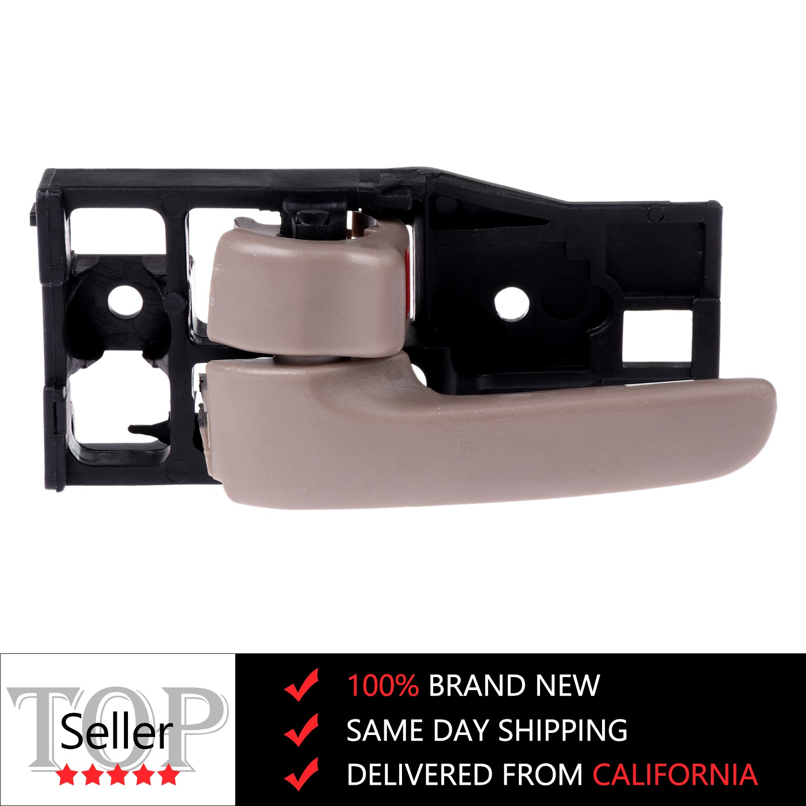 Interior Inside Door Handle Front Left Beige For 00-06 Toyota Tundra Driver Side