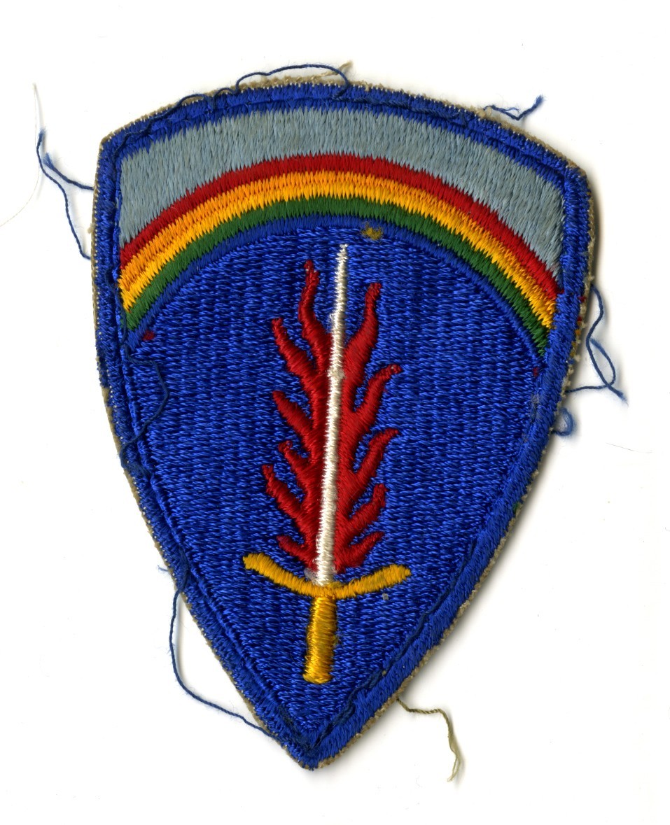 US Army Europe White Back Patch WWII Vintage