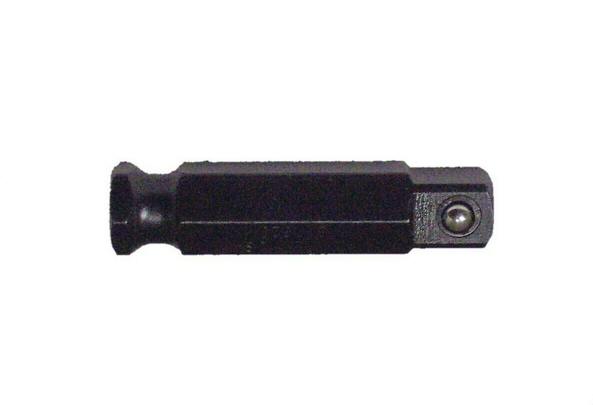WHITE-USA 5/8" to 1/2" IMPACT SOCKET ADAPTER 2-3/4 Long, Used with Hydraulic Gun