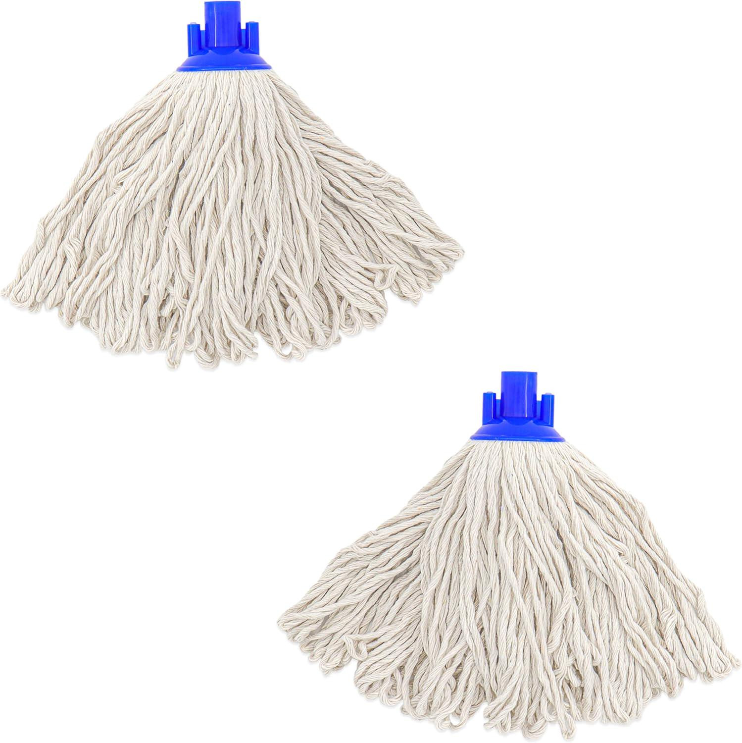 Cotton String Screw on Mop Replacement Head Compatible with All Standard US Pole