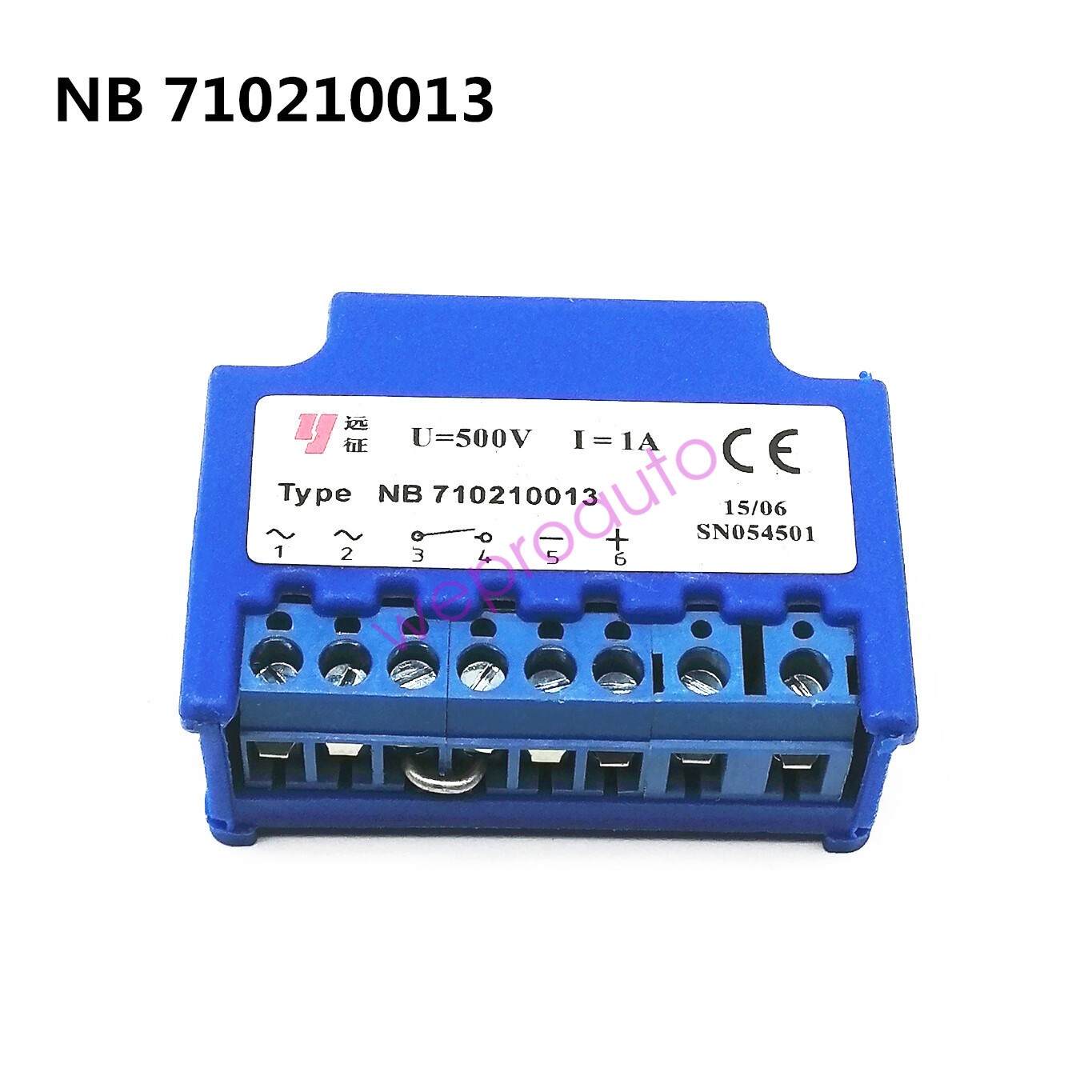 Replace Bonfiglioli Type NB 710210013 RHPSC80-1 500V~ 1A Brake Rectifier Module