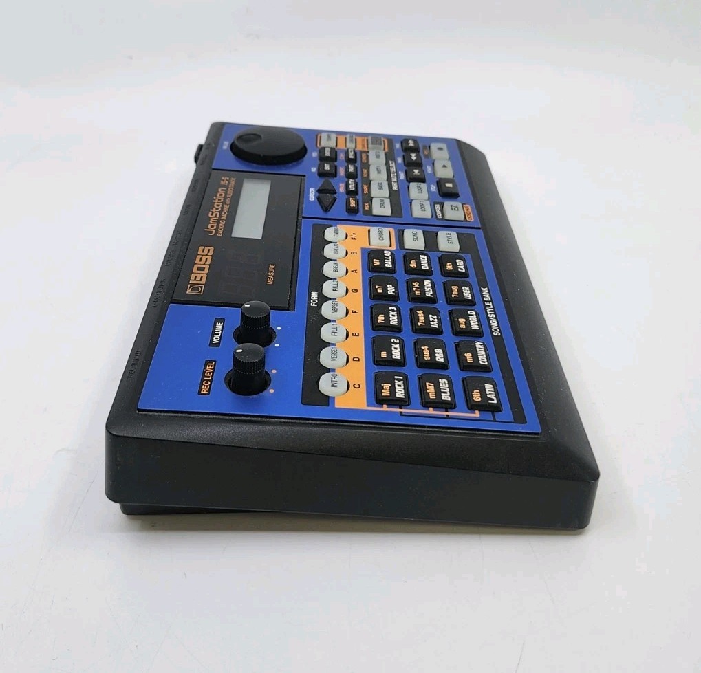 Boss JS-5 Jam Station Rhythm Backing Jamming Drum Machine Original Box UNTESTED