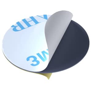 eQualle 8-Pack 2" Round Double-Sided Adhesive Dots Strong Hold Sticky Pads