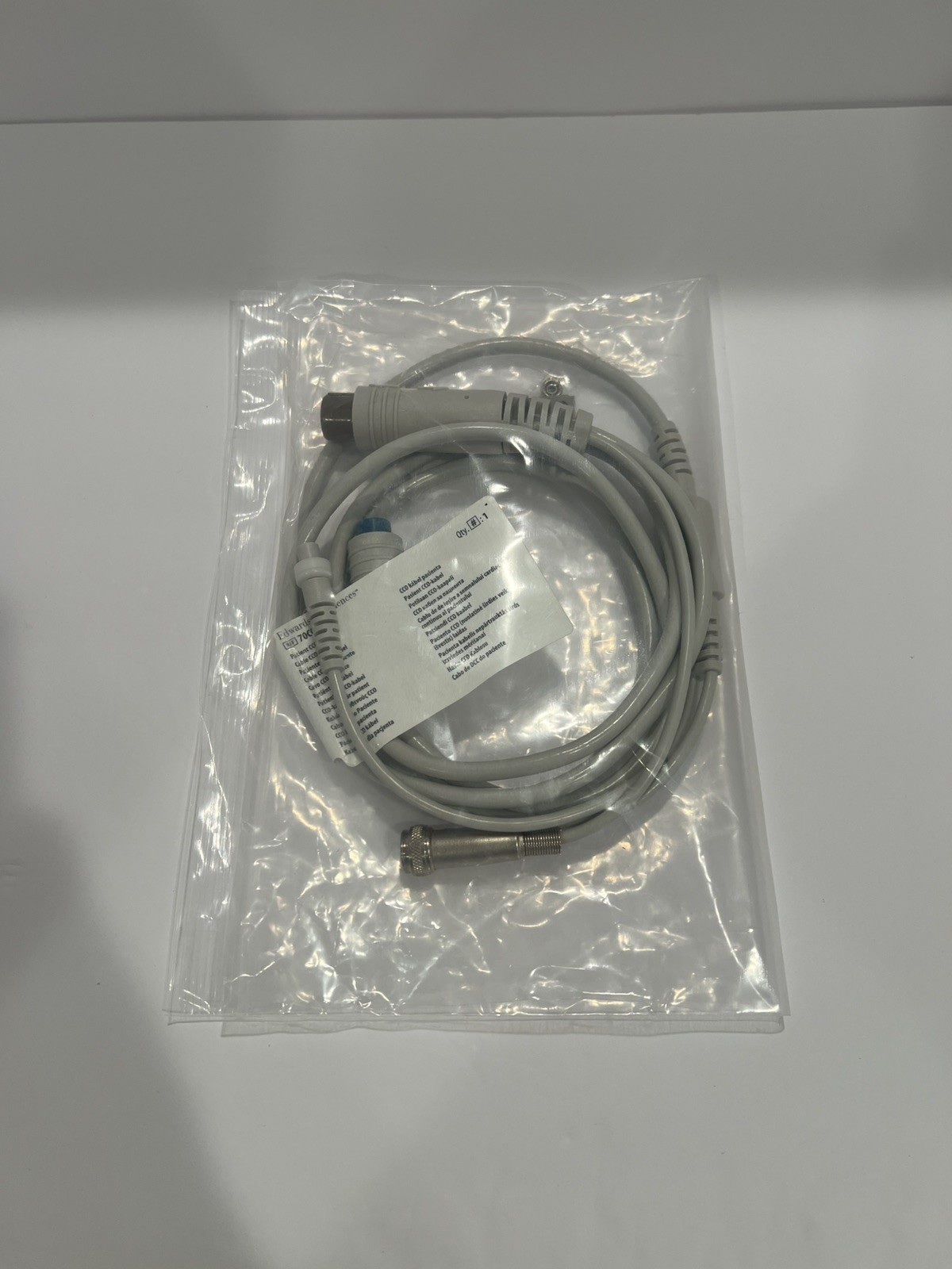 Edwards Lifesciences Patient CCO Cable REF 70CC2 Used cable