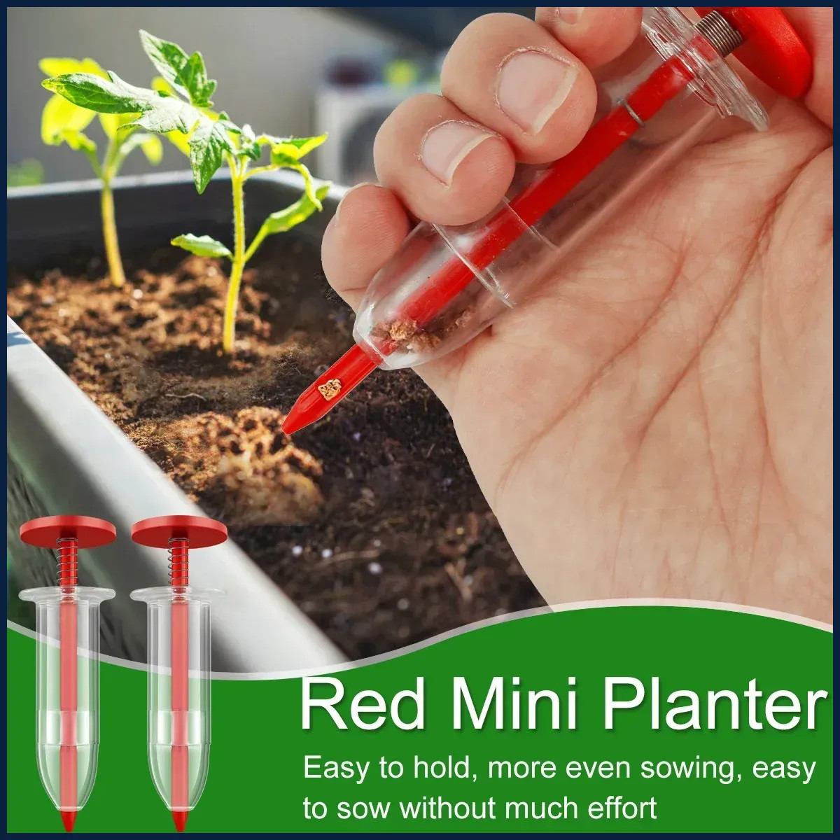 Adjustable Seed Distributor - An Easy-to-Use Manual Seeder Suitable for All