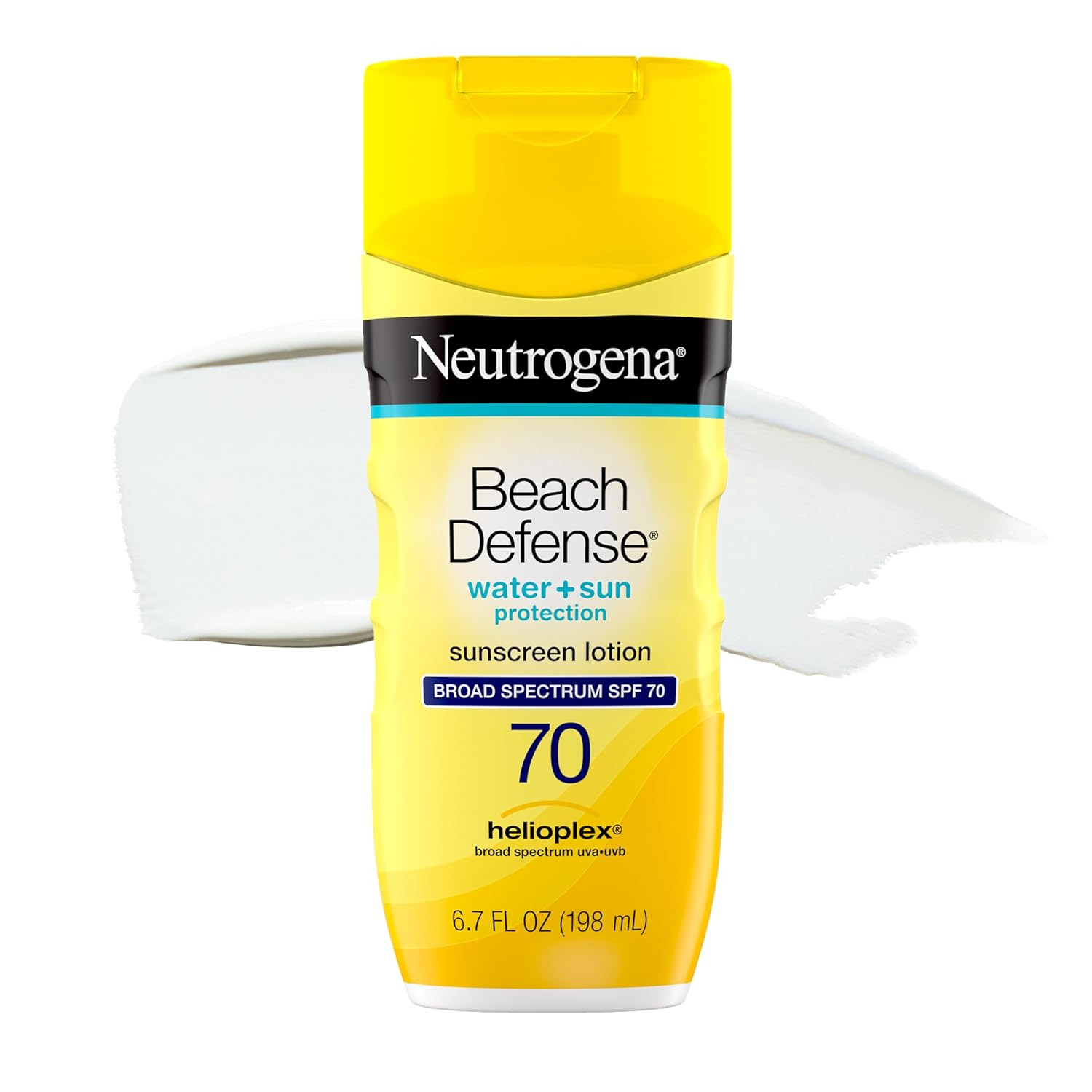 Neutrogena Beach Defense Sunscreen Lotion SPF 70 Broad Spectrum UVA UVB Protecti
