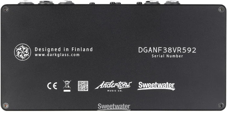 Darkglass Anagram Multi-effects Guitar Workstation - Guitar Essentials Blackout,