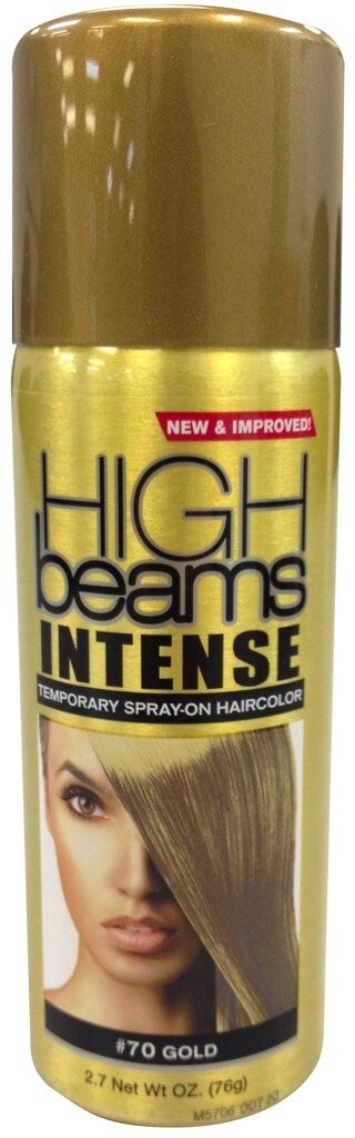 SALON GRAFIX HIGH BEAMS INTENSE TEMPORARY SPRAY ON HAIR COLOR #70 GOLD, 2.7 Oz