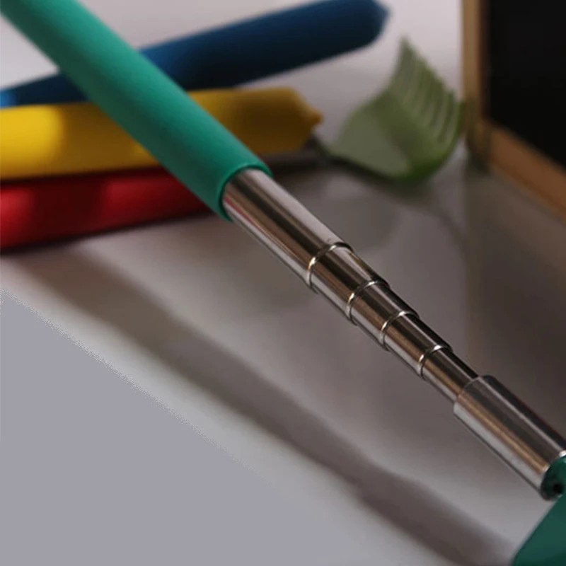 Metal Stainless Steel Back Scratcher Telescopic Extendable Claw Extender QW US