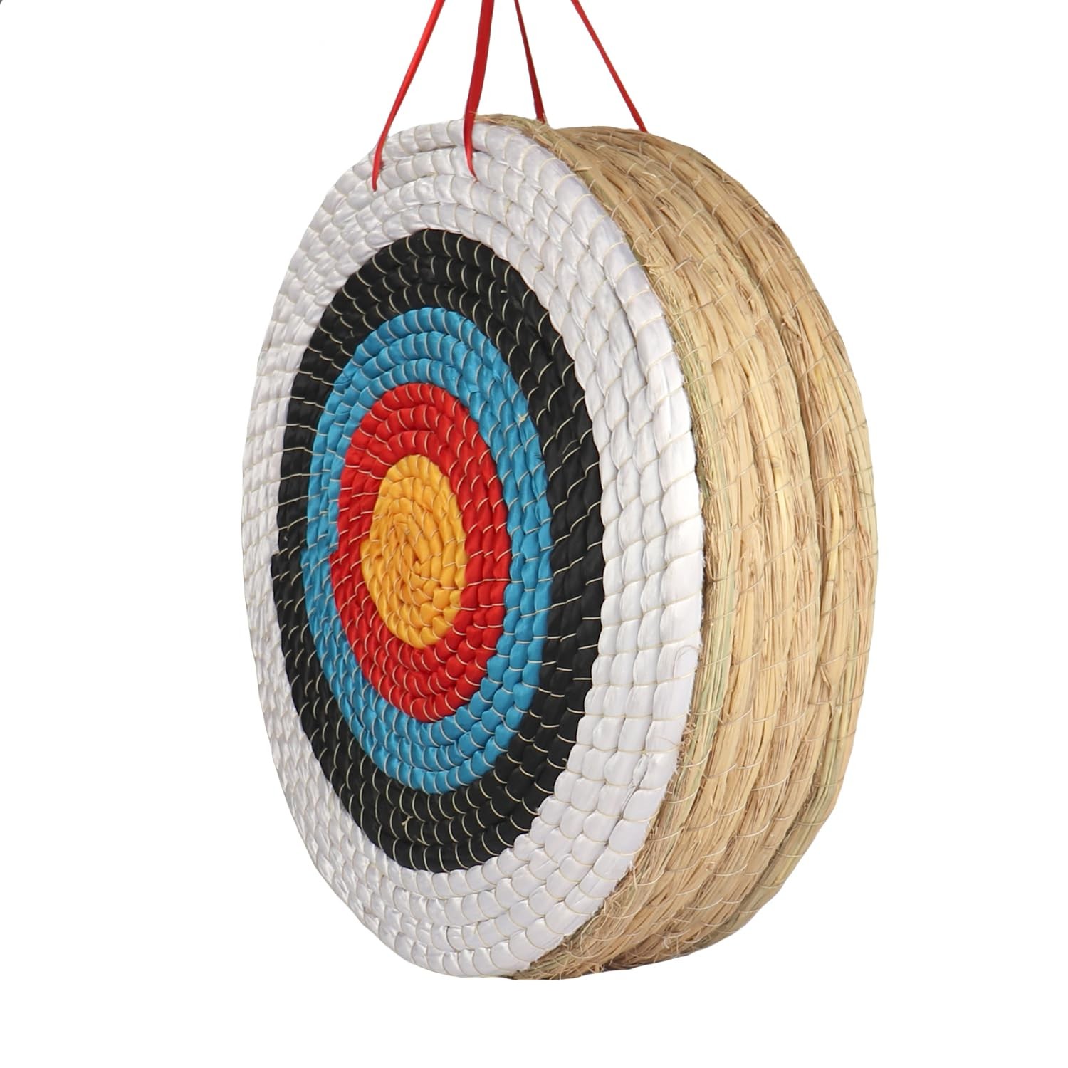 Archery Targets 7 Layers Straw Solid Hand-Made Archery Target for Recurve Bow...