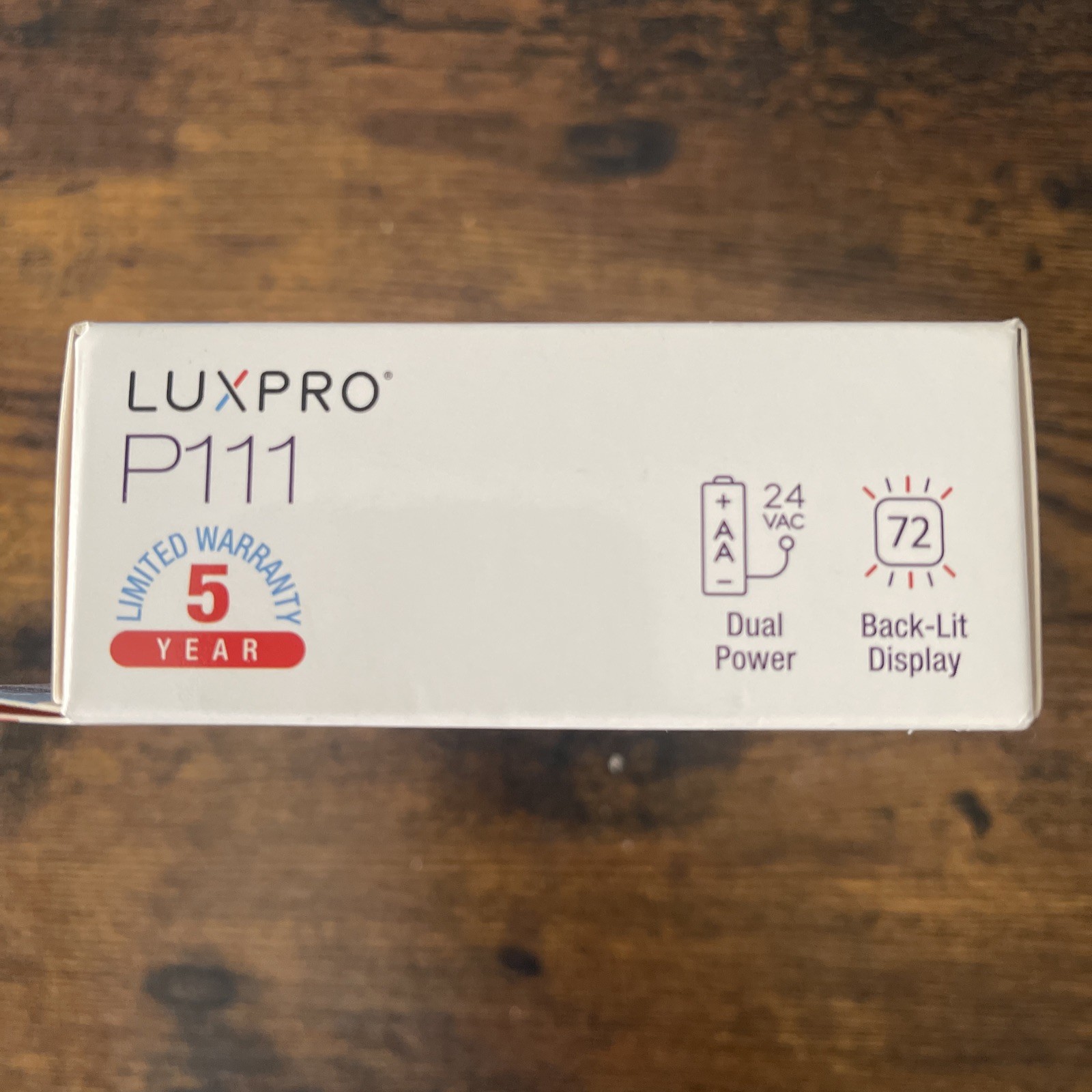 LuxPro P111 Non-Programmable Digital Thermostat