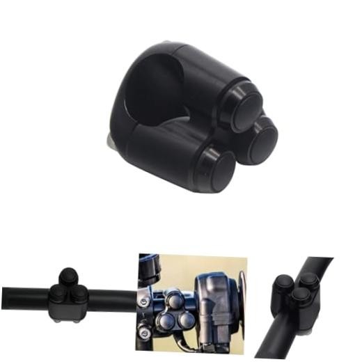 Universal 3 Buttons CNC Hand Control Momentary Switch Micro 7/8 Inch Black