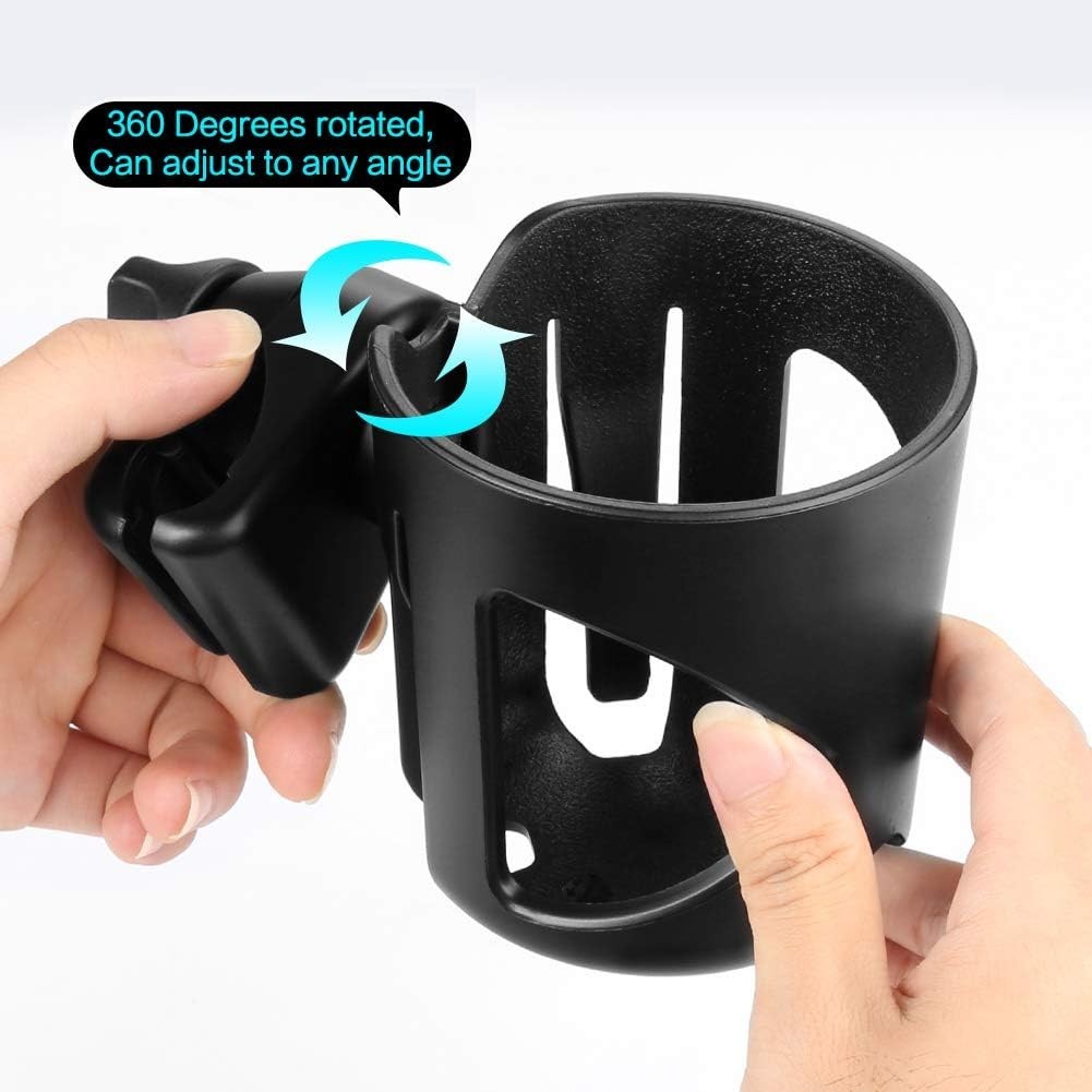 Universal Walker Cup Holder, Wheelchair Cup Holder, 360° Rotatable Bottle .....