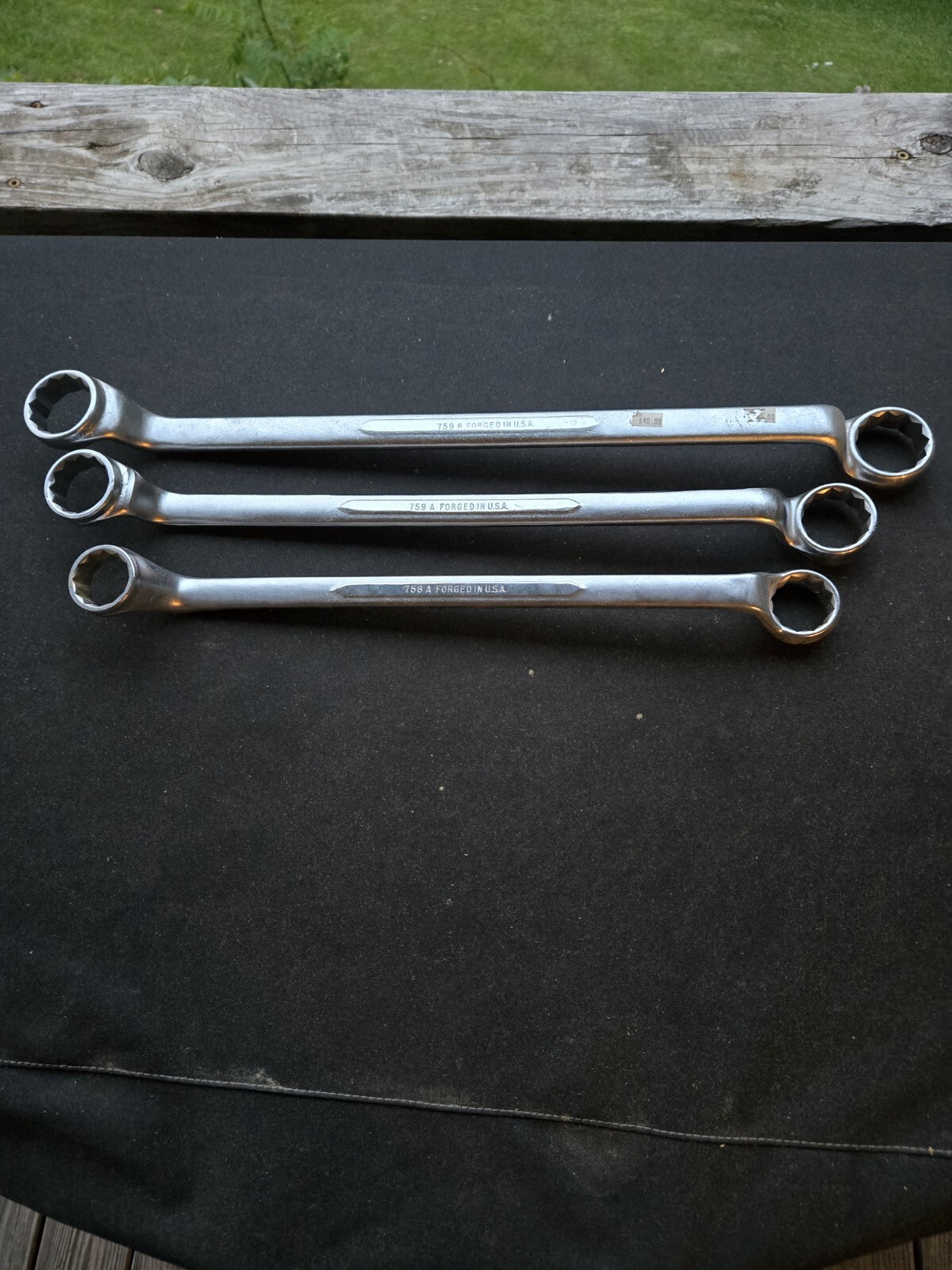 QYT 3 Indestro Wrench Set 759B 759A 758A 1-7/16 1-1/2 1-5/16 1-3/8 1-3/16 1-1/4