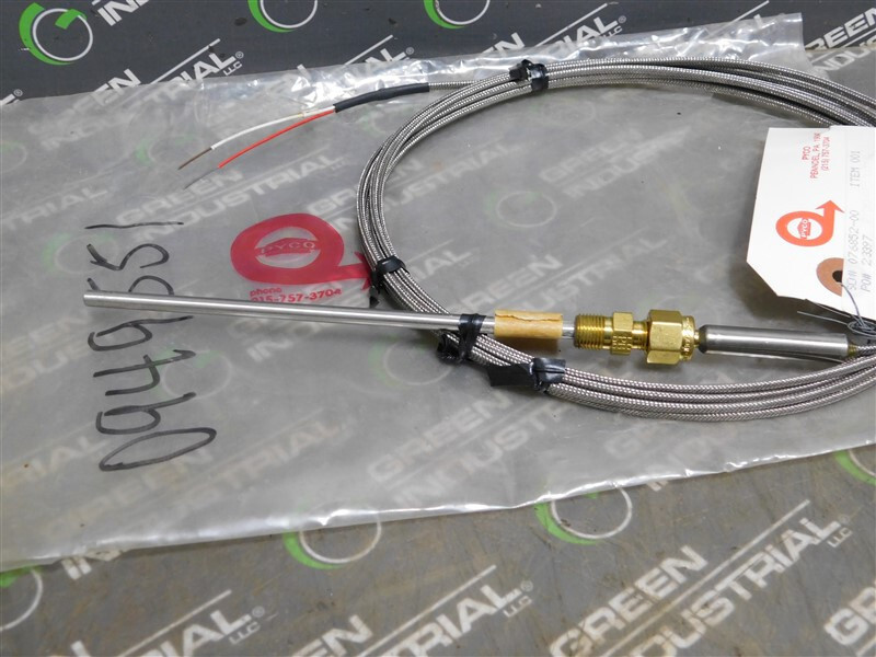 NEW Pyco J-187-304-S-6.6-A-8XS-Z Thermocouple Probe 180" Leads