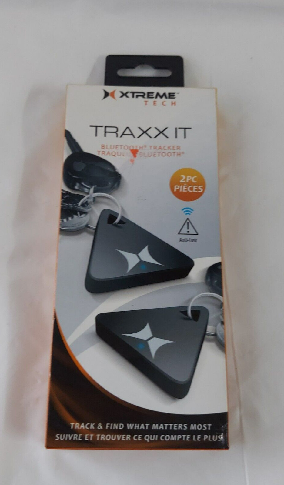 Xtreme Black TraxxIt Bluetooth Key Tracker