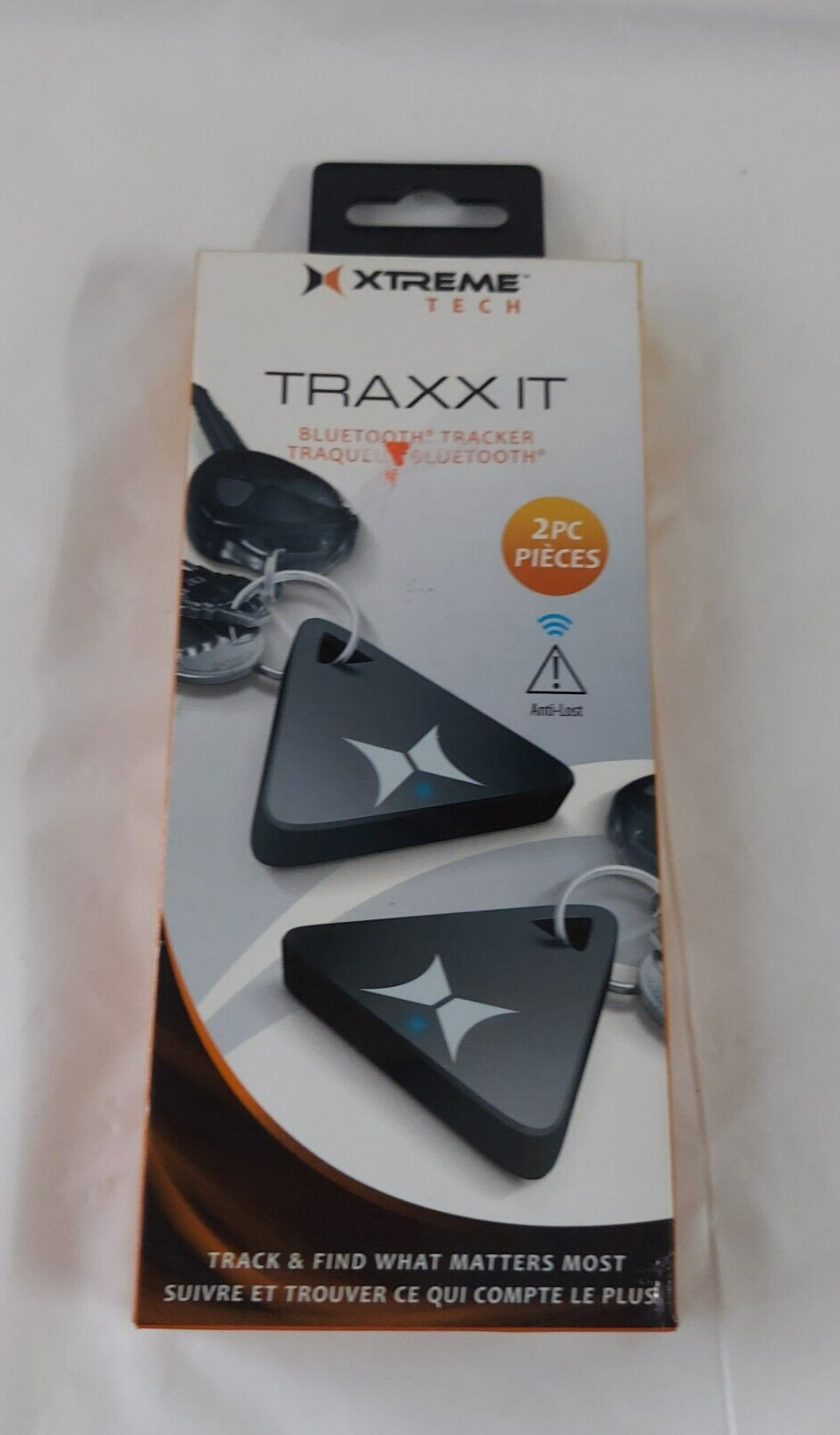 Xtreme Black TraxxIt Bluetooth Key Tracker