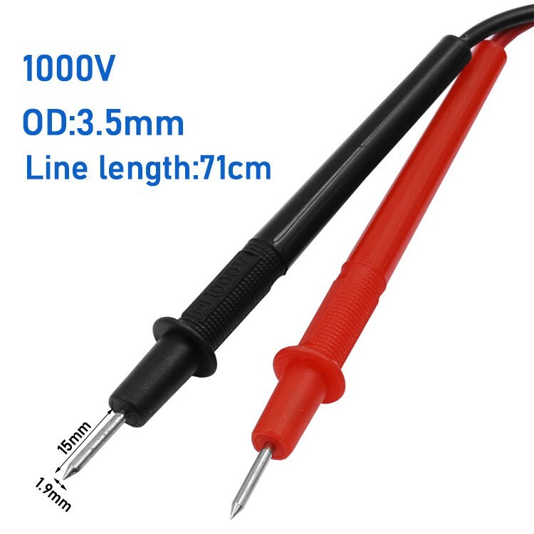 High quality For multimeter Test Leads with 1000V Voltage Range and 10A Current