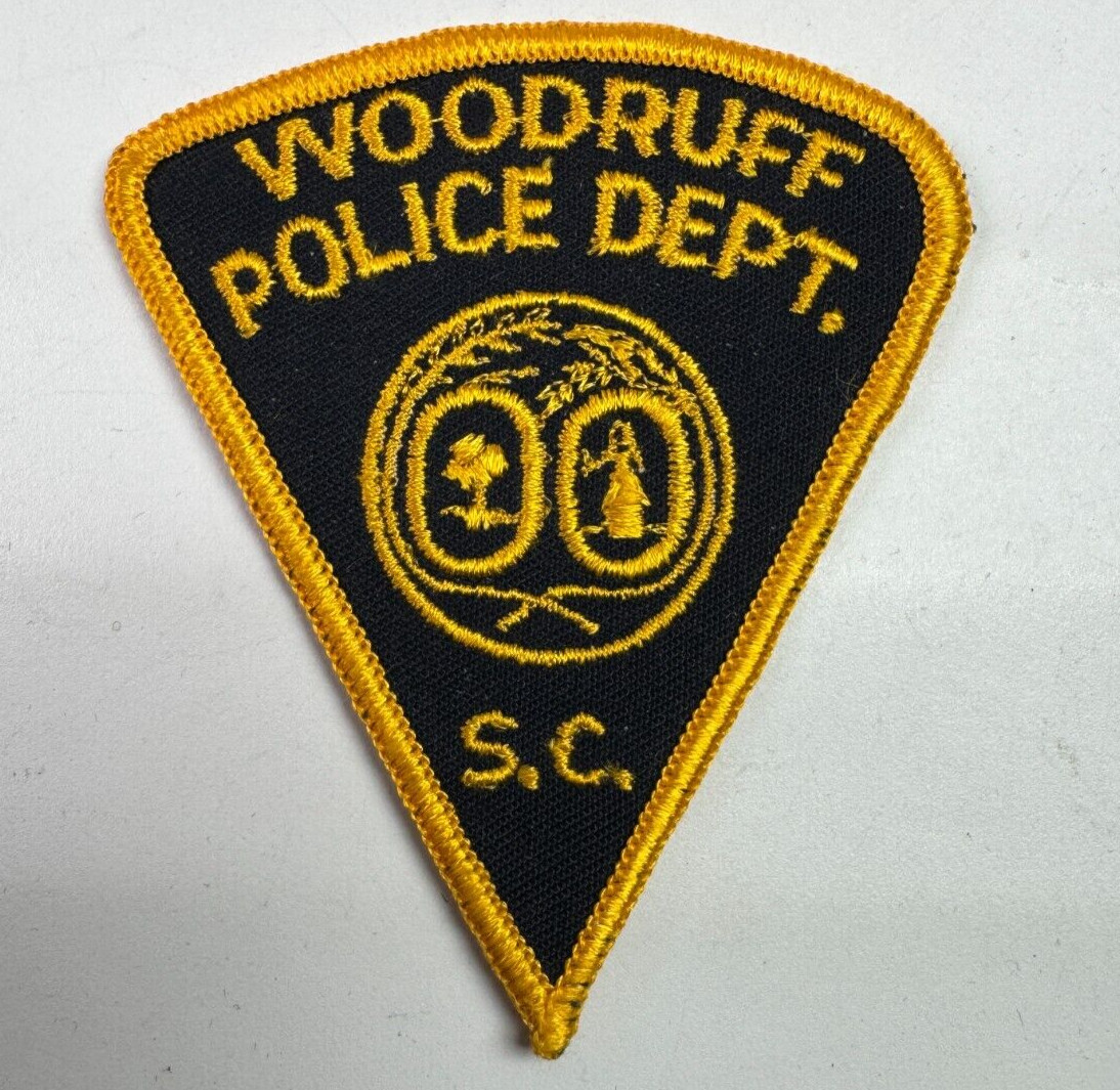 Woodruff Police South Carolina SC 3.5" Patch J9