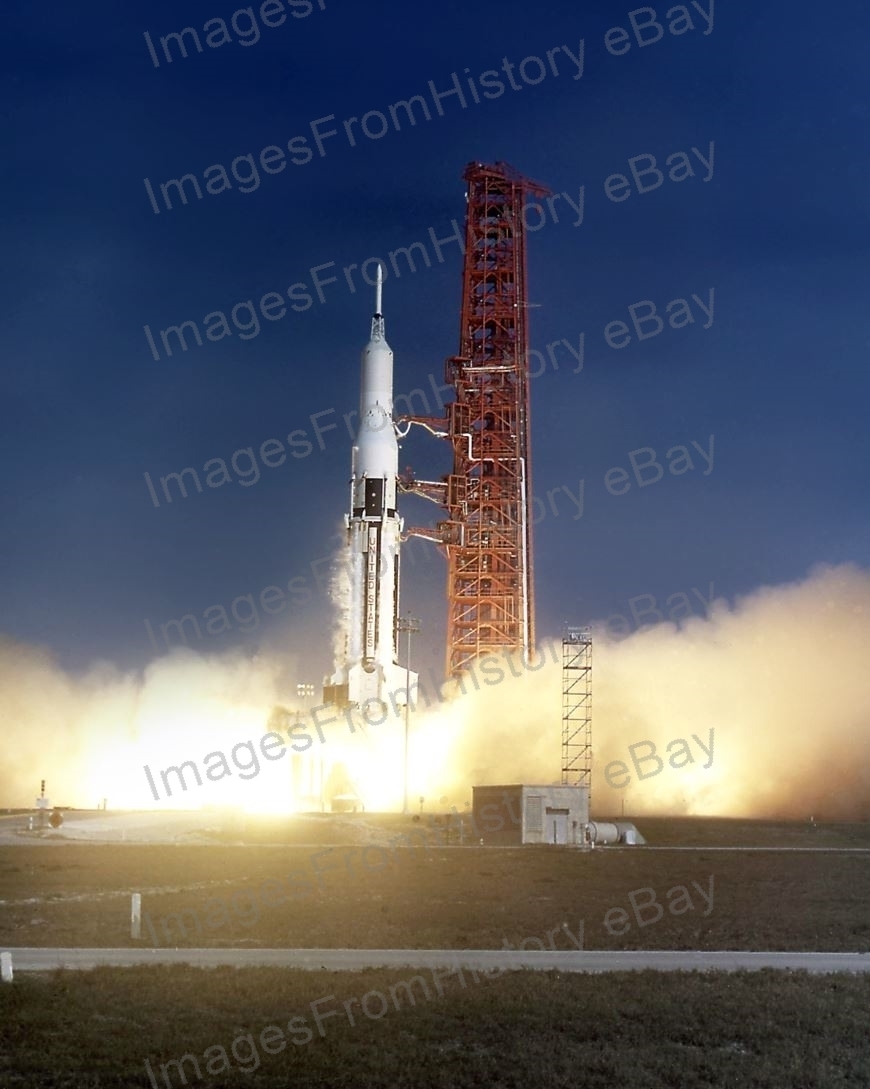 8x10 Print NASA First Saturn Mission SA-9 Payload Pegasus 1 Satellite 1965 #SA9