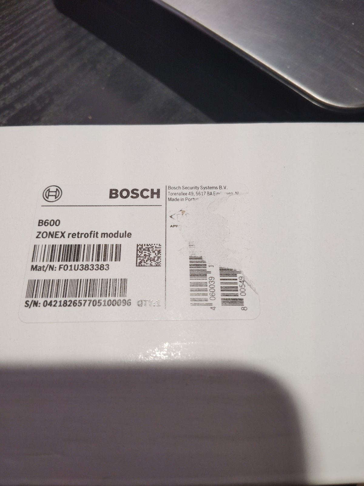 Bosch B600 Zonex Retrofit Module New Sealed Box