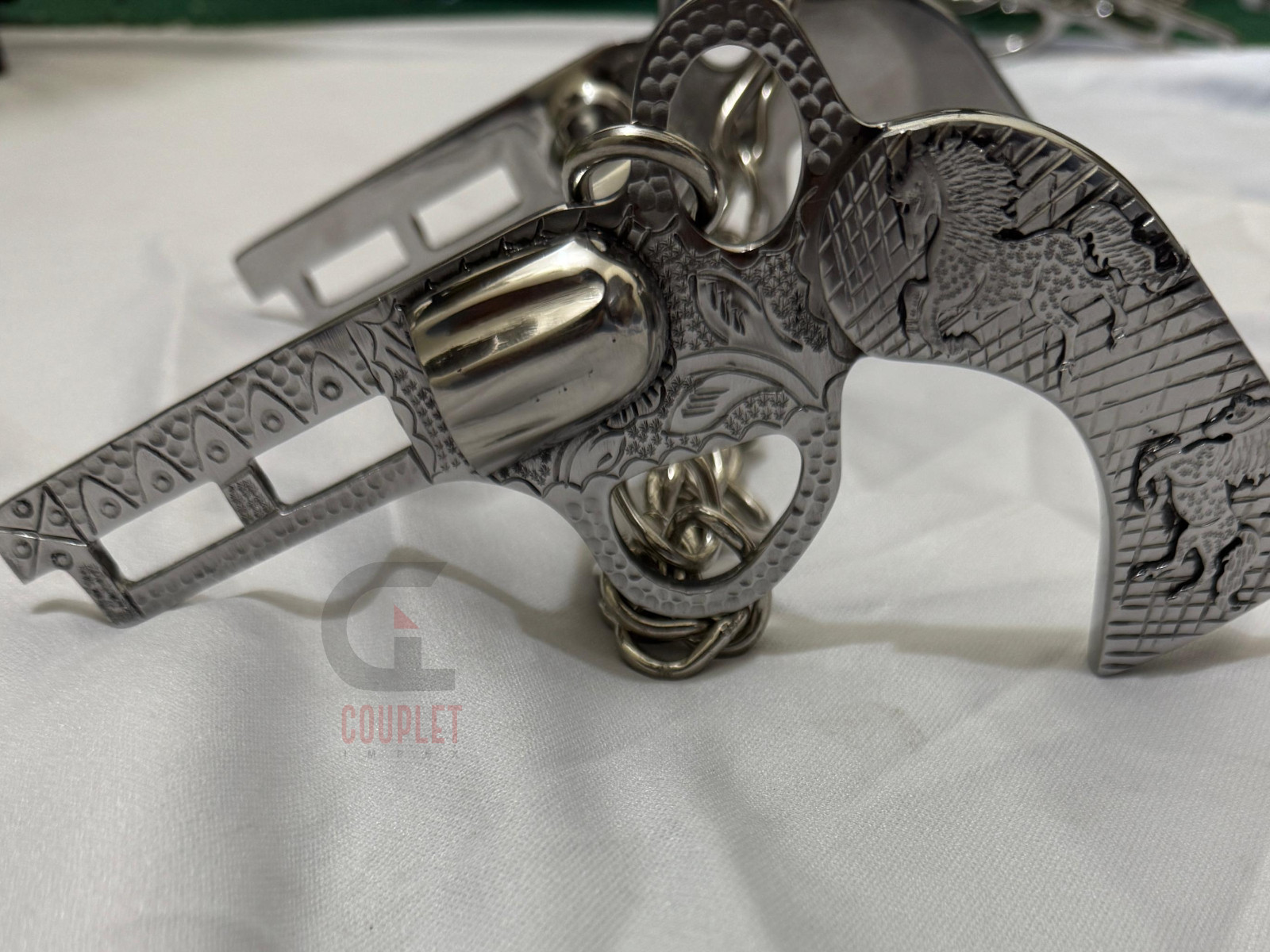 Fancy Horse western Gun bit stunning gift for horse lover