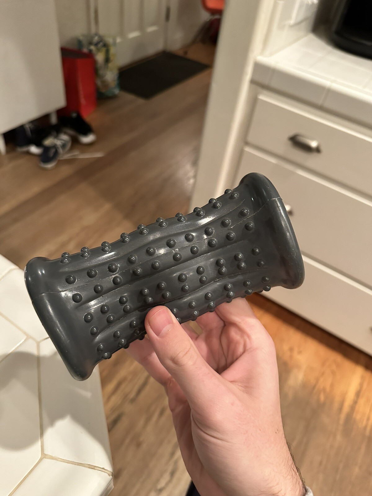 One Spiked Roller, One Regular Foam Roller, And A Foot Roller!