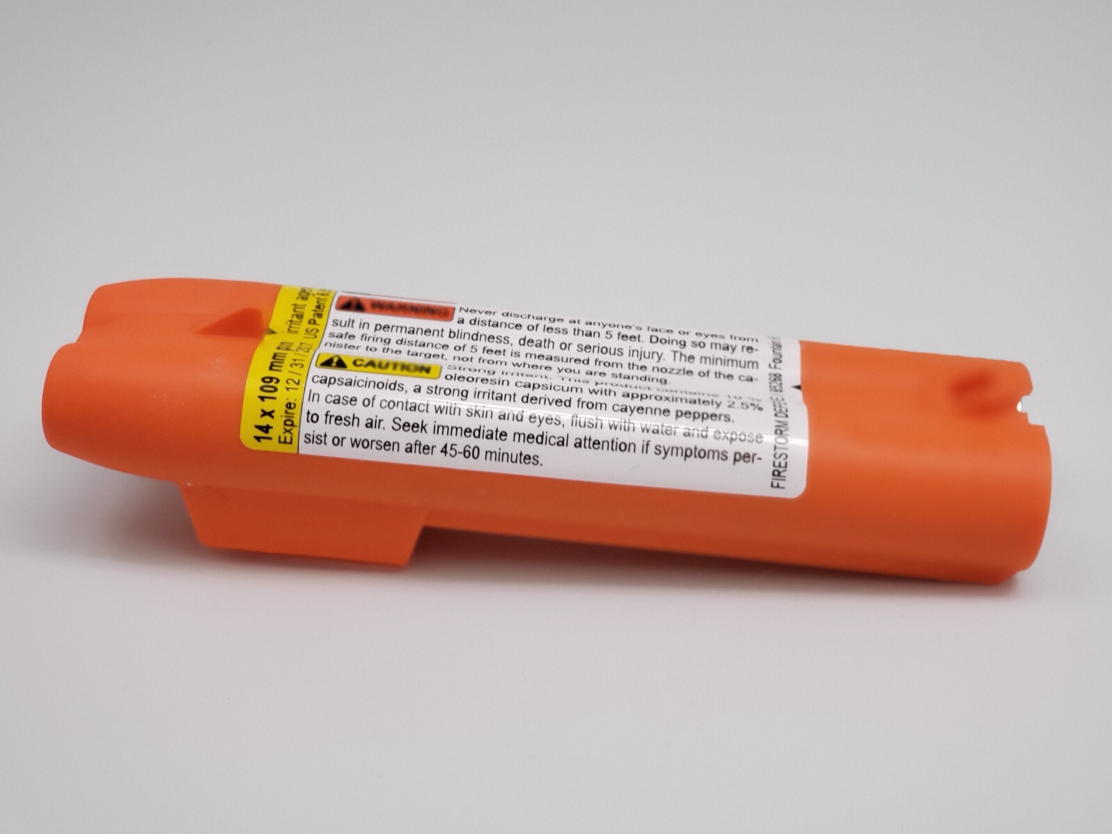 FIRESTORM JPX 2 LE OC ORANGE Cartridge  EXP 2027 With UV DYE