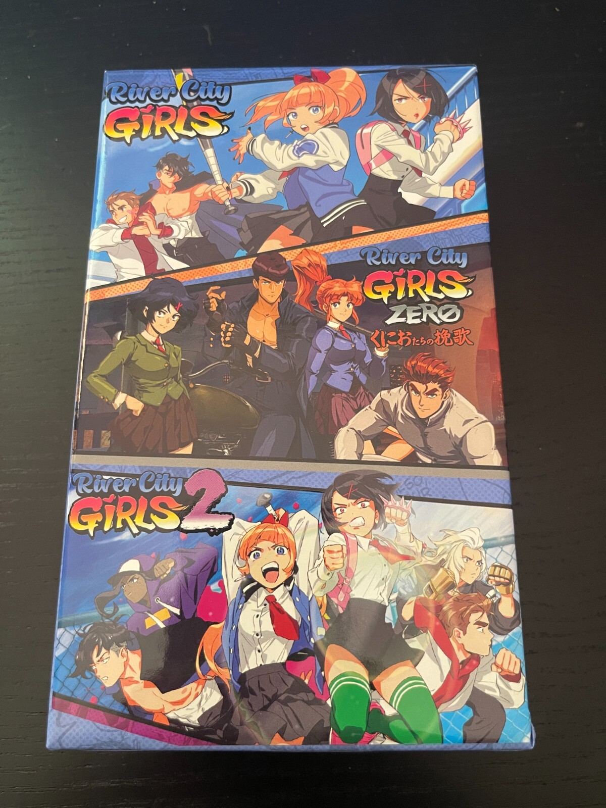 Limited Run Games RIVER CITY GIRLS 1 2 Zero Slipcase SLIPCOVER ONLY Switch