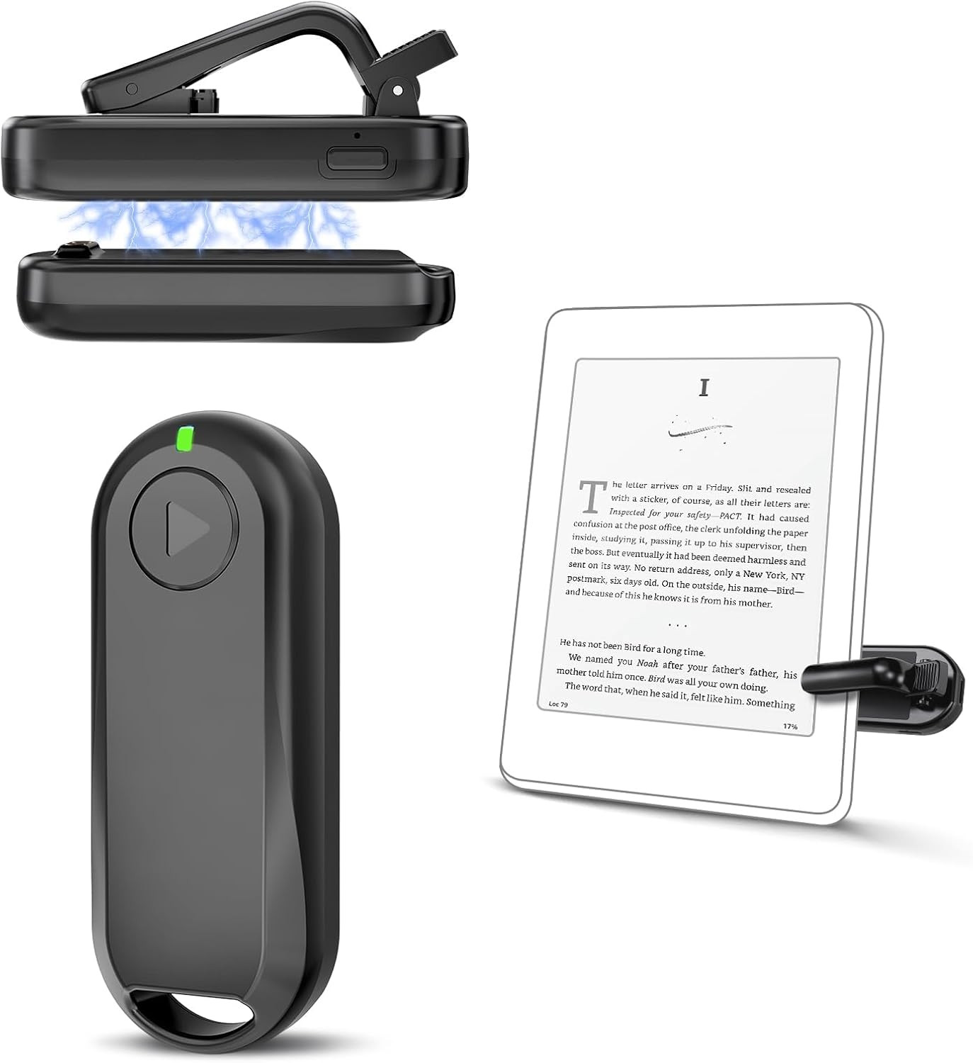 CoBak Remote Page Turner – Page Turning & Camera Remote Shutter for Kobo, E-Read