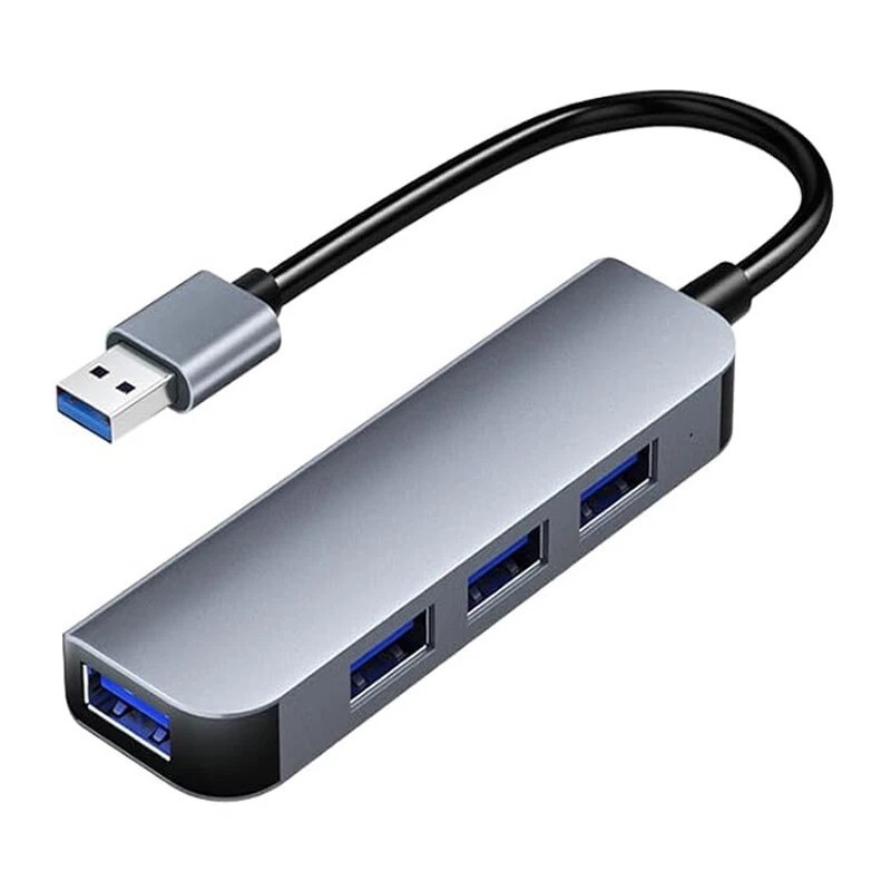 4 Port USB Hub USB 3.0 Splitter Adapter Multi-Port For PC Laptop Desktop