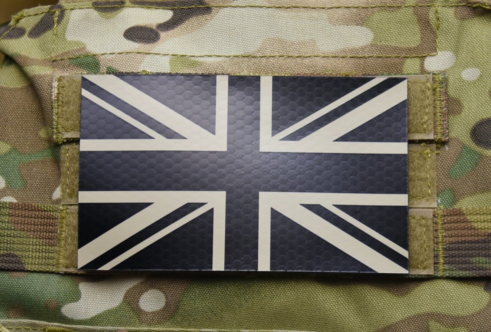 Large Infrared Printed IR UK Flag Patch 5" x 3" UK Special Forces UKSF SAS SBS