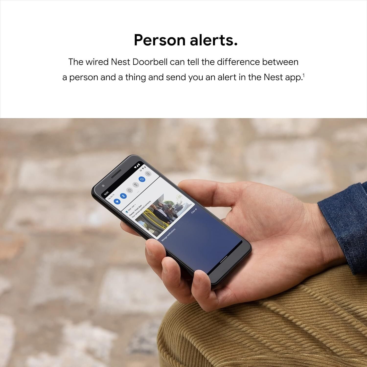Google Nest Hello video Doorbell Wired
