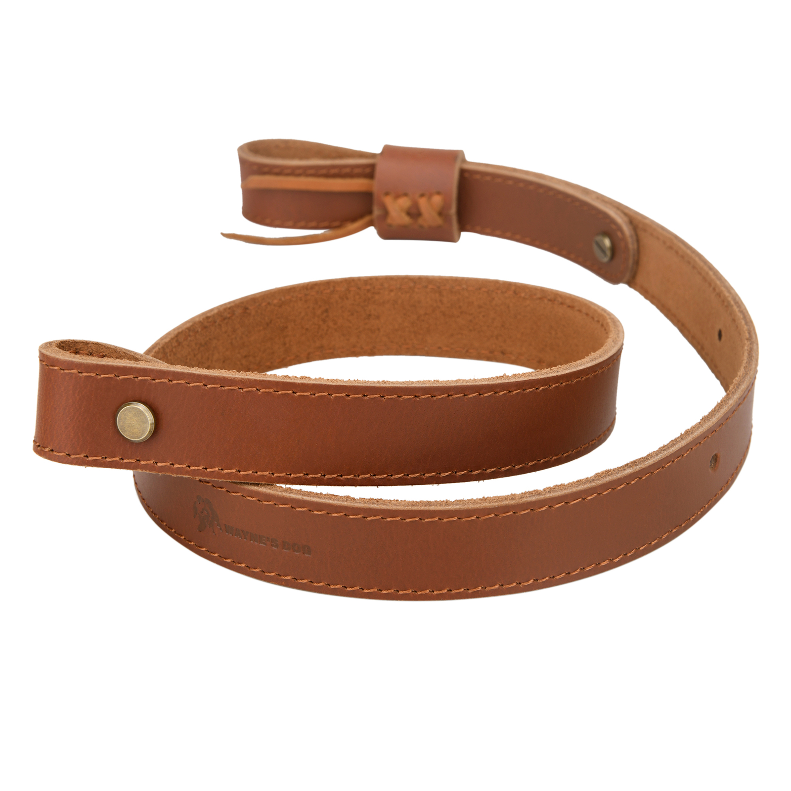 Wayne's Dog Leather Rifle/Shotgun Sling Shooting Strap Hunting Fit Marlin Henrry