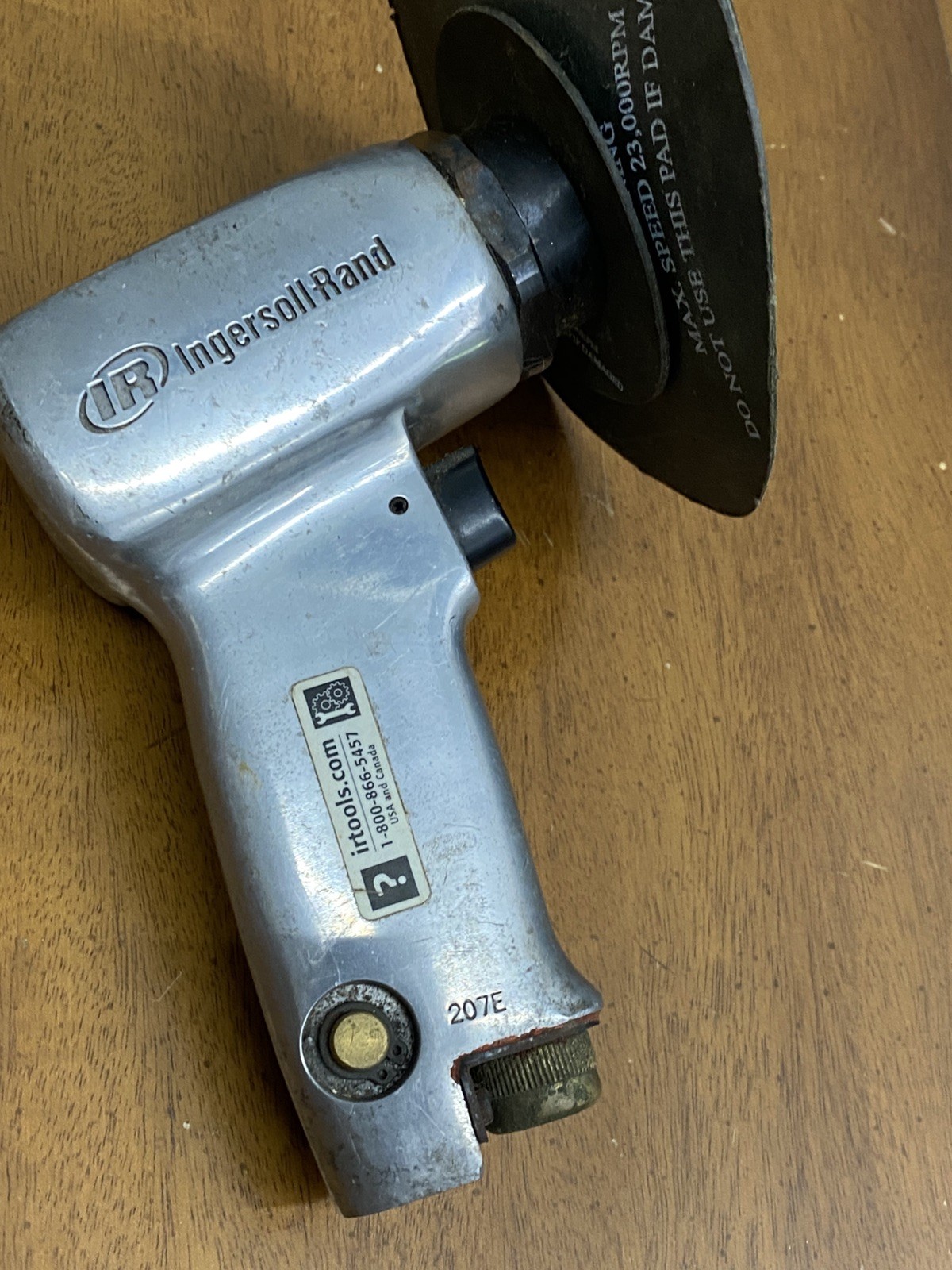 Ingersoll Rand PMAX 90 PSIG 6.2 Bar 18,000 RPM Air Sander 317A USED