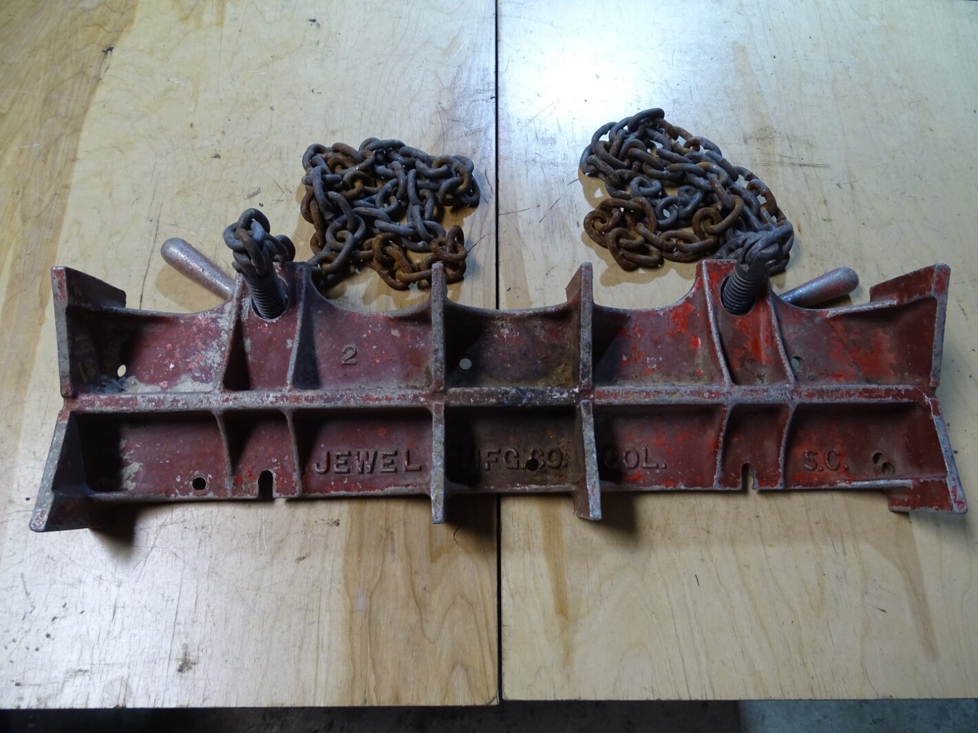 Jewel Pipe Welding Clamp #2, Aluminum , No. 2