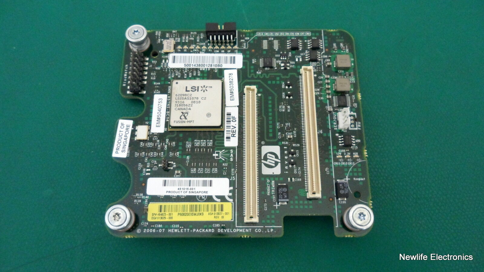 HP 484823-001 Smart Array P700 SAS RAID Controller Board