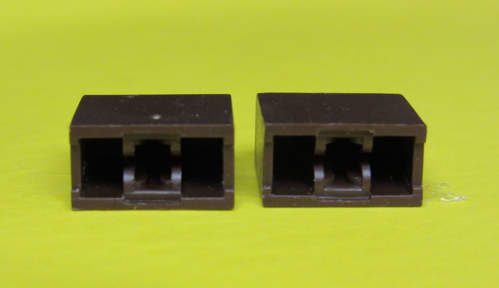 (2) M&S WALNUT Intercom Buttons N35W, N45W, N65RSW Glamour Caps