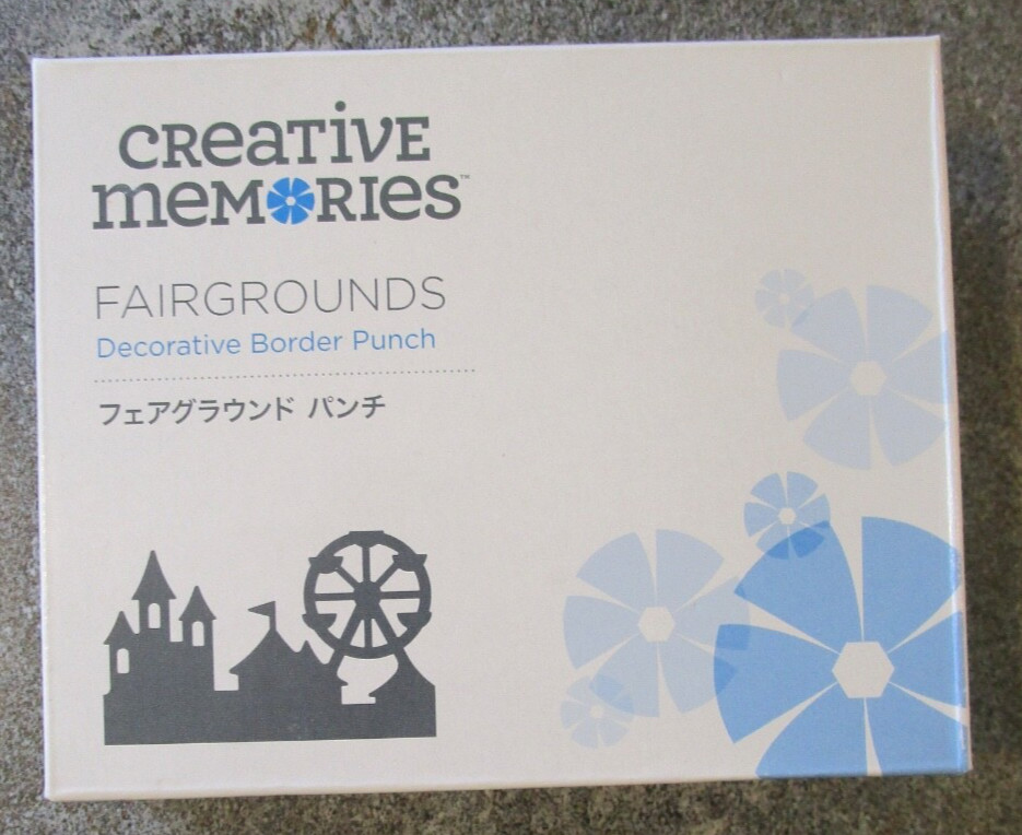 Creative Memories FAIRGROUNDS Decorative Border Punch - New 2021
