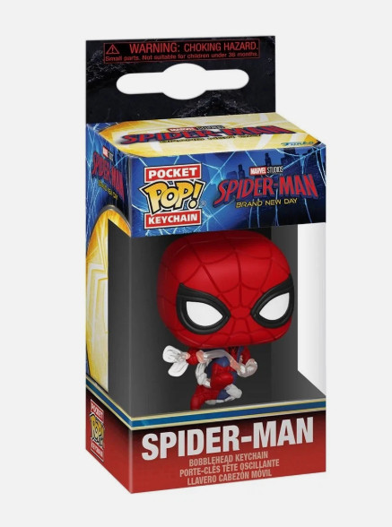 New Spider-Man Brand New Day Funko Pocket Pop! Key Chain