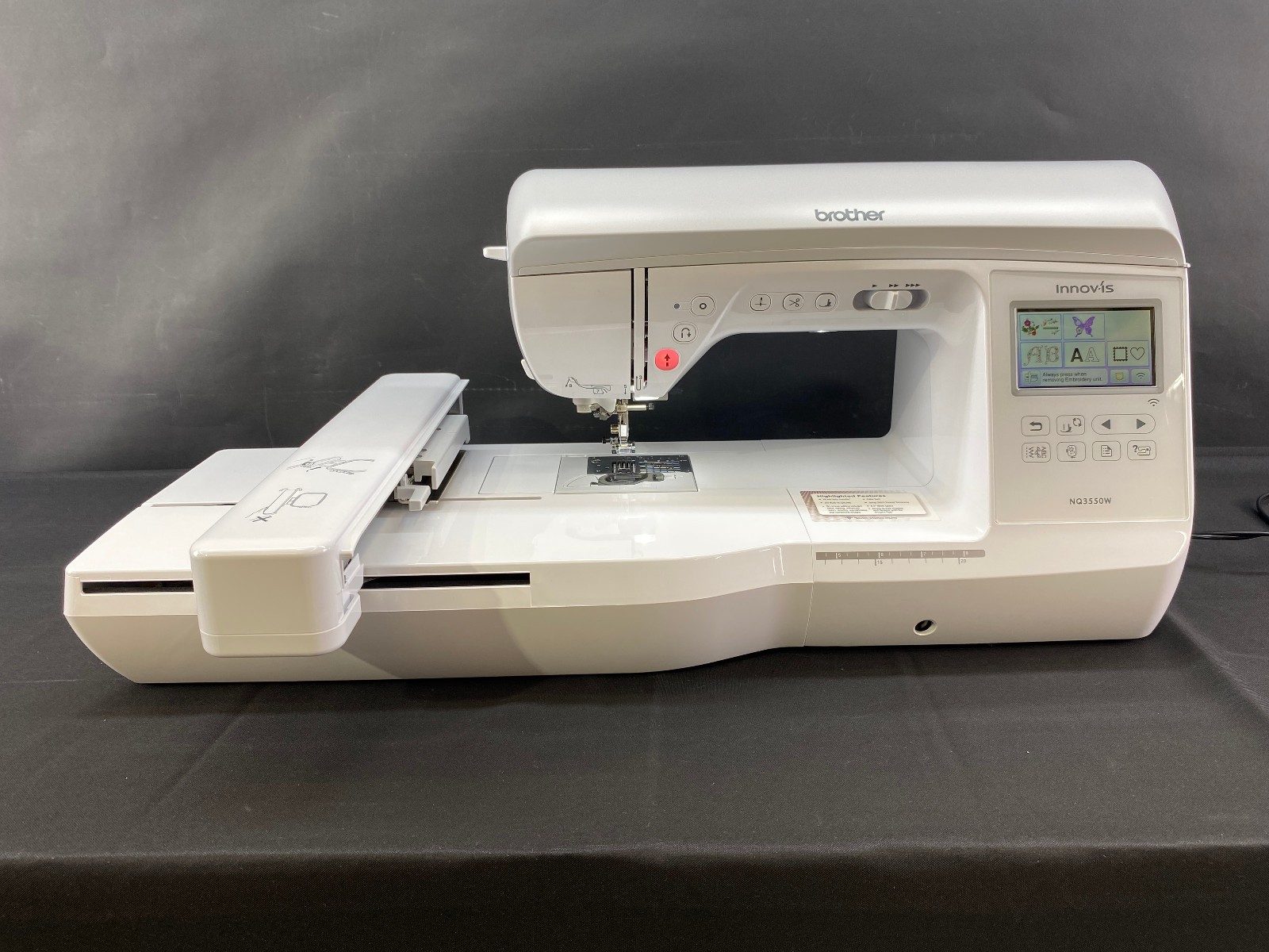 Brother NQ3550W Computerized Sewing + Embroidery Machine w/ BES Blue Software