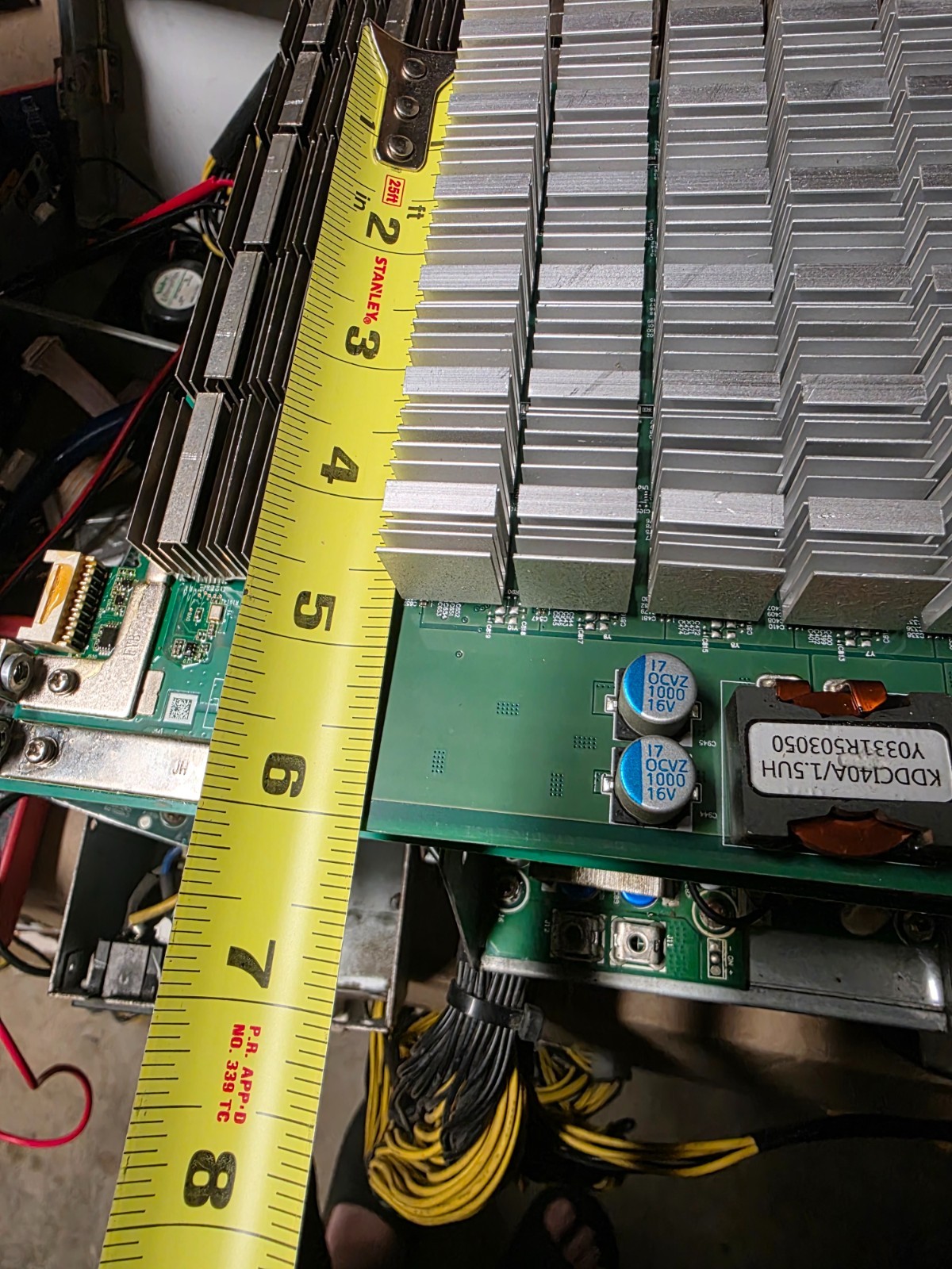 Bitmain Antminer D3 19.3 Hashboard from Working Miner version 2.15