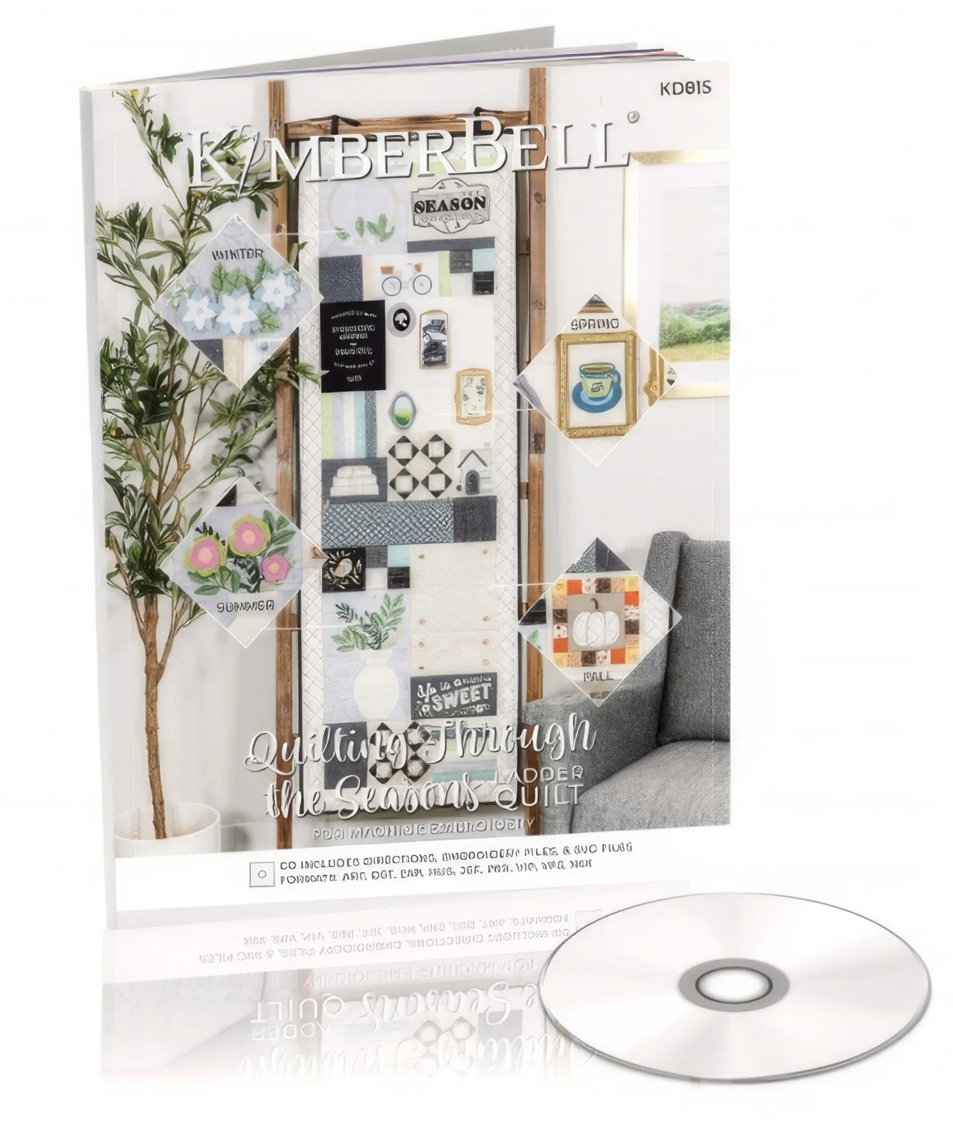 Kimberbell Through the Seasons Ladder Quilt (KD815) New Book with CD