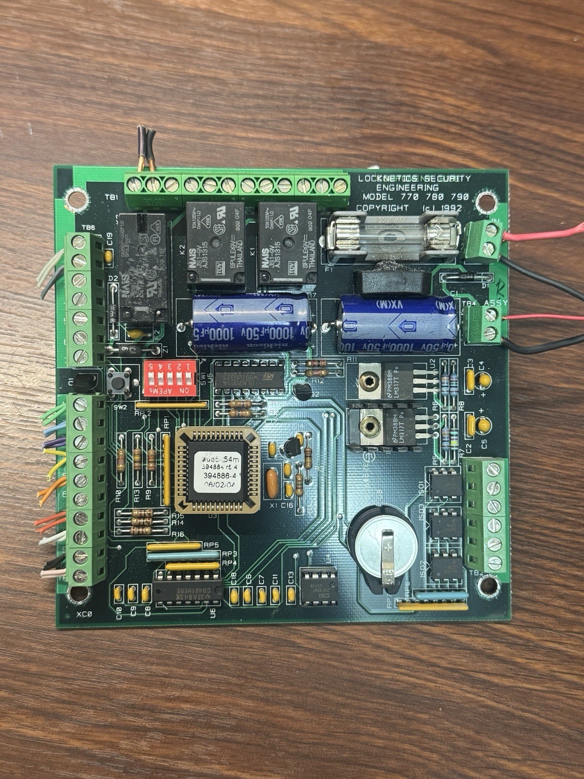 Locknetics Model 770 780 790 Controller Board