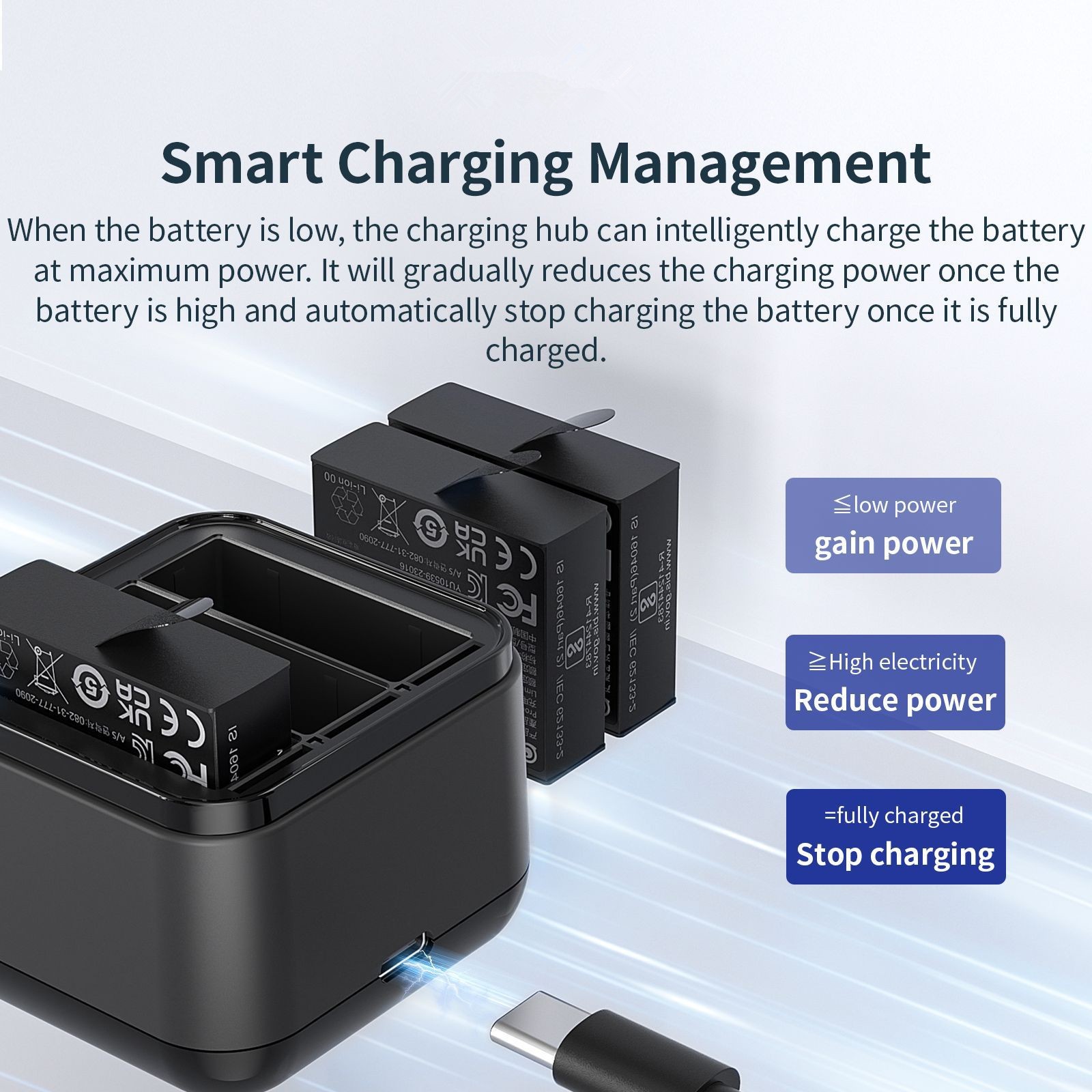 Fast Charging Box Camera Charging Accessories For Insta360 Ace Pro / Ace